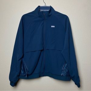 FIGS Sydney Scrub Jacket Size M - Dark Harbor